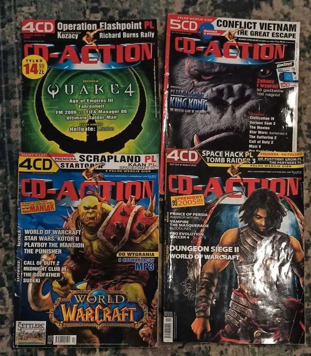 CD Action z roku 2005