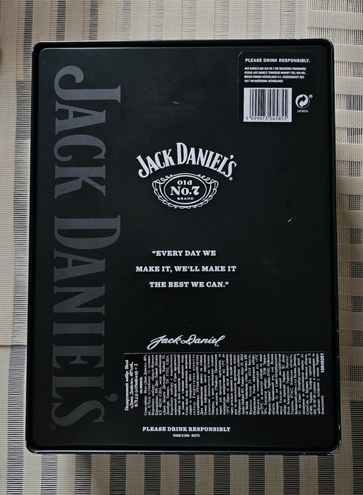 Коробка металева Jack Daniels