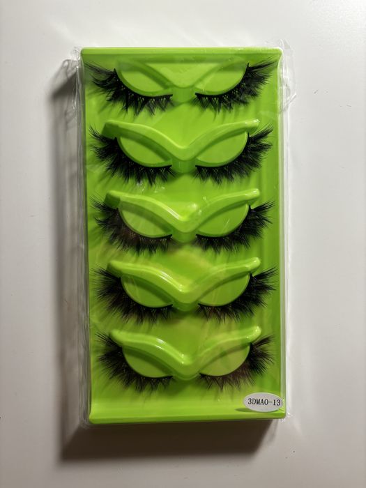 Sztuczne rzęsy długie doklejane wachlarze 5 par sztucznych rzęs