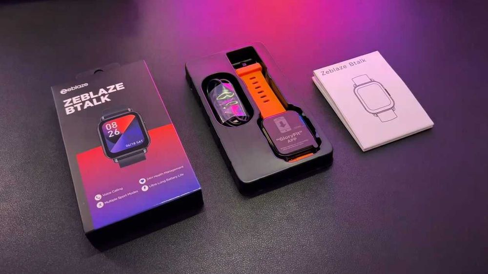 Годинник ZEBLAZE BTalk смарт часы голосові дзвінки
