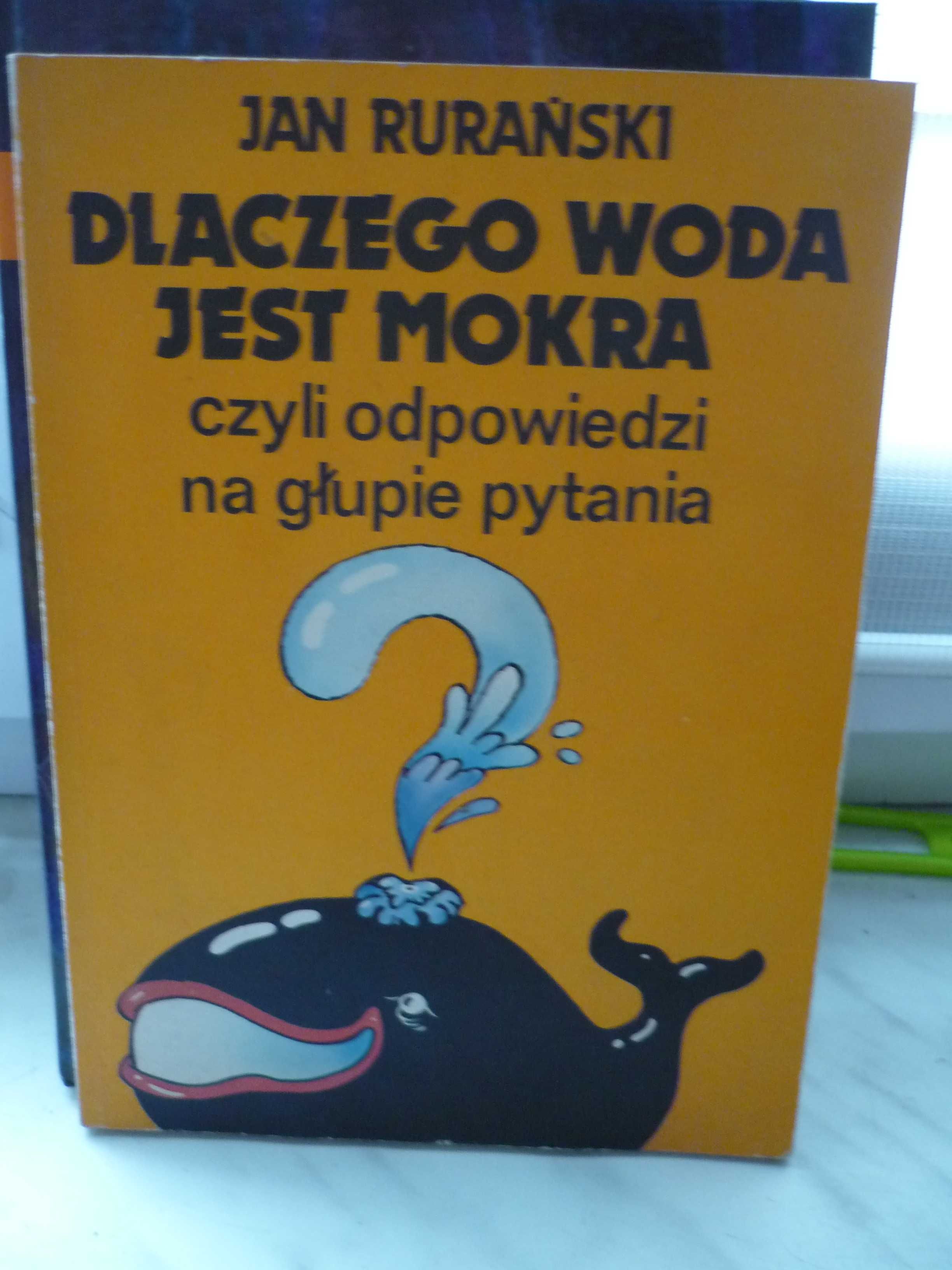 Dlaczego woda jest mokra , Jan Rurański.