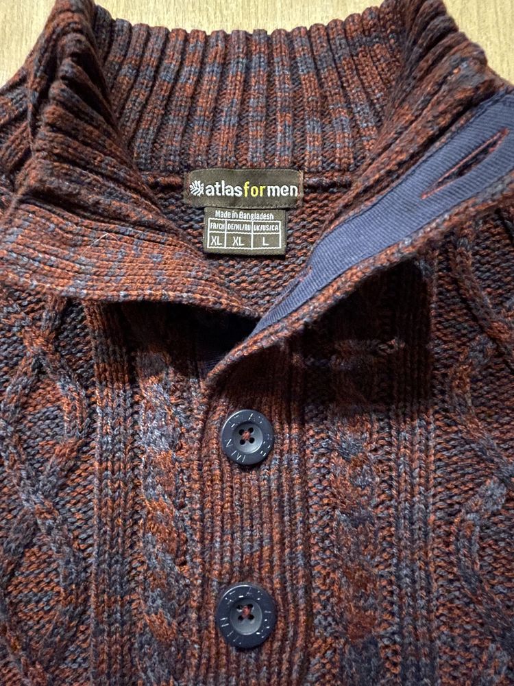 Nowy sweter męski atlas for men, rozmiar XL
