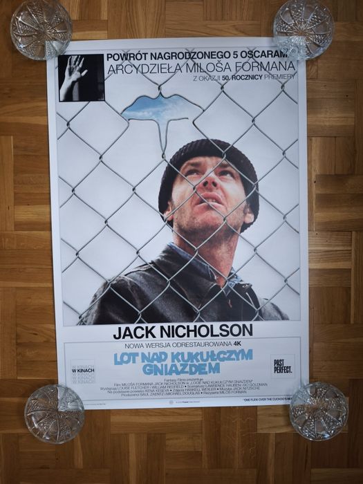 Lot nad kukułczym gniazdem - plakat filmowy