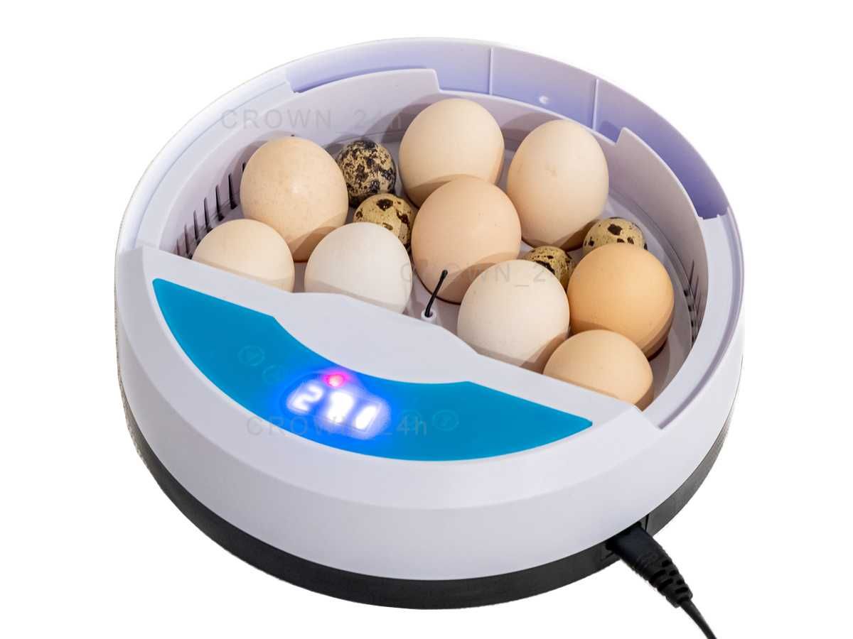 INKUBATOR 230V do 9 jaj DROBIU +Prześwietlarka +nalewak SUPER PREZENT