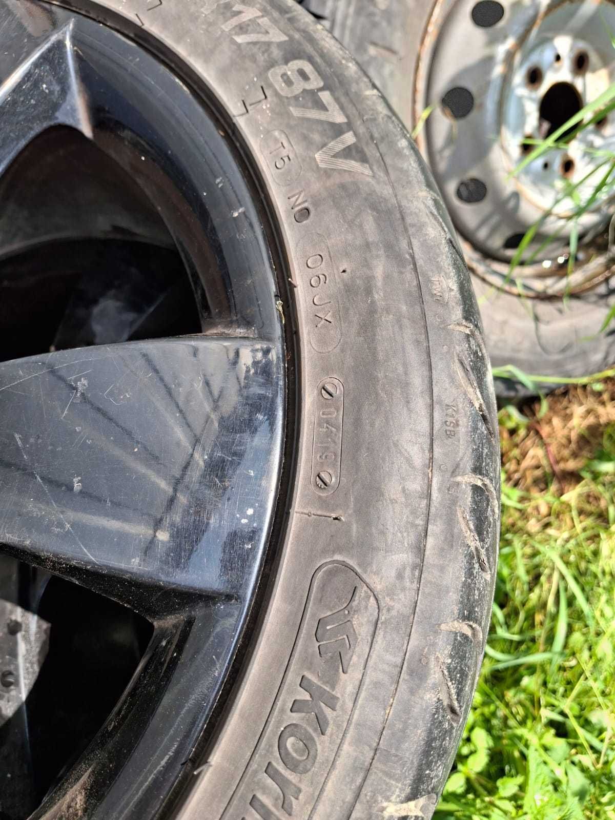 Alufelgi z oponami 215/45r17 5x112 Vw,audi,skoda