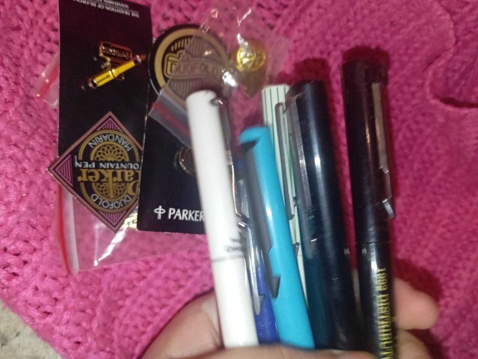 Canetas e pins Parker