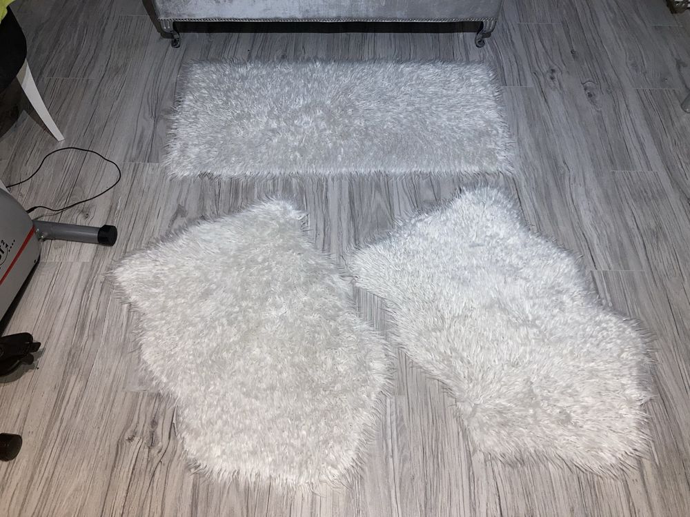 Komplet dywaników 3x do sypialni