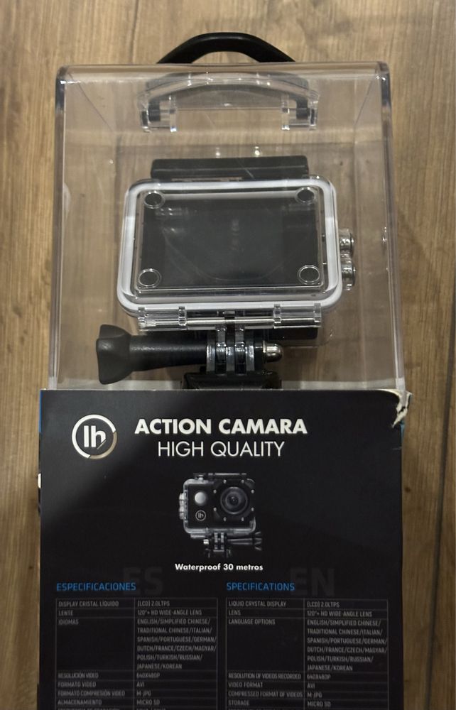 Lufthous Action Cam 1080p TOTALMENTE NOVA