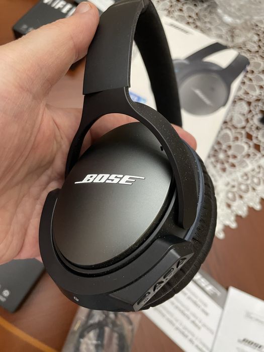 Наушники, Bose QC25, bluetooth, с шумоподавлением, полный комплект