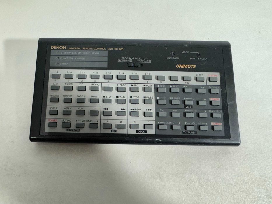 Pilot Oryginalny Denon RC-605 programowalny