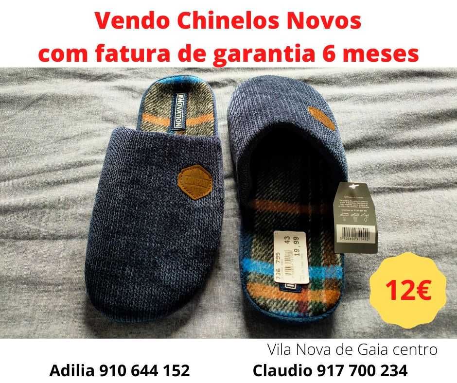 Vendo Chinelos de quarto Homem nº 43 - Novos com garantia