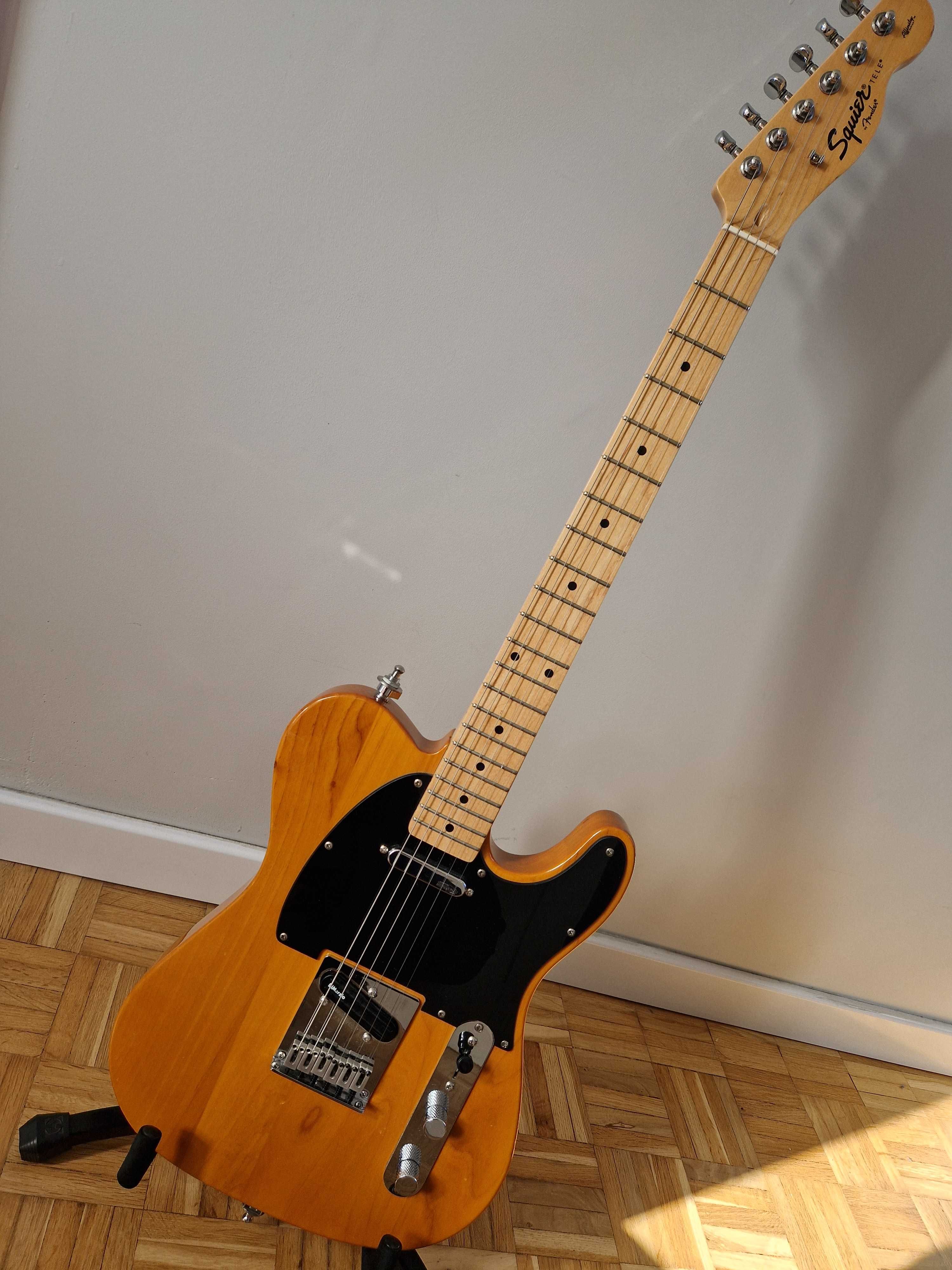 Fender Squier Telecaster Butterscotch Blonde + akcesoria