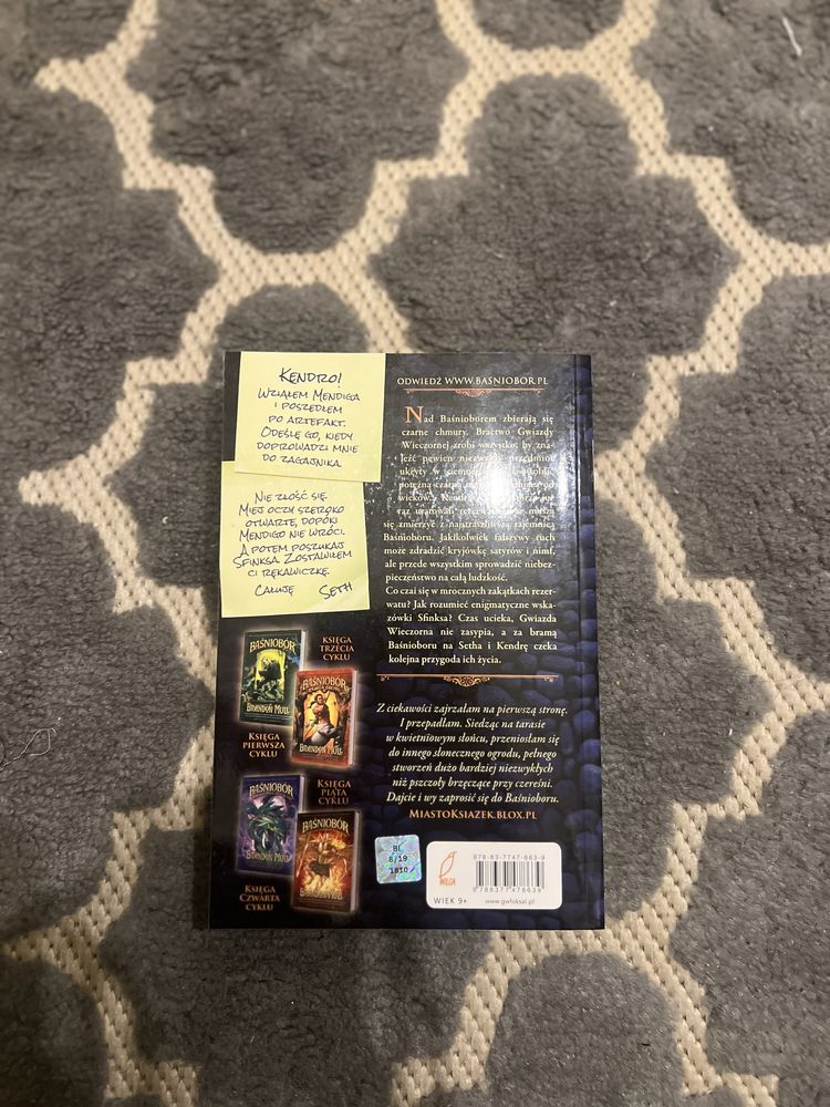 Książka Baśniobór Brandon Mull tom 2