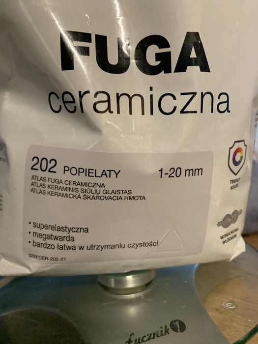 Fuga Atlas 1kg elastyczna kolor Popielaty 202 jasno szary