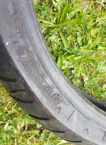 opona metzeler mez3 front steel radial 110/70-17 jak nowa