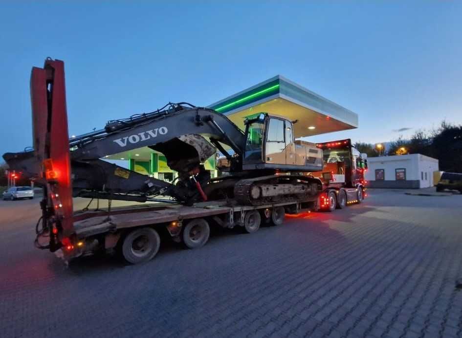 Roboty ziemne, rozbiórka, koparki, usługi transportowe