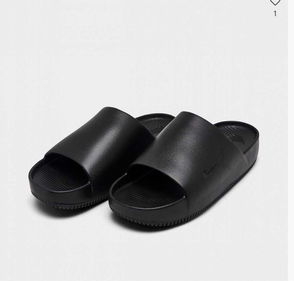 Тапочки Nike Clam Slide чорні