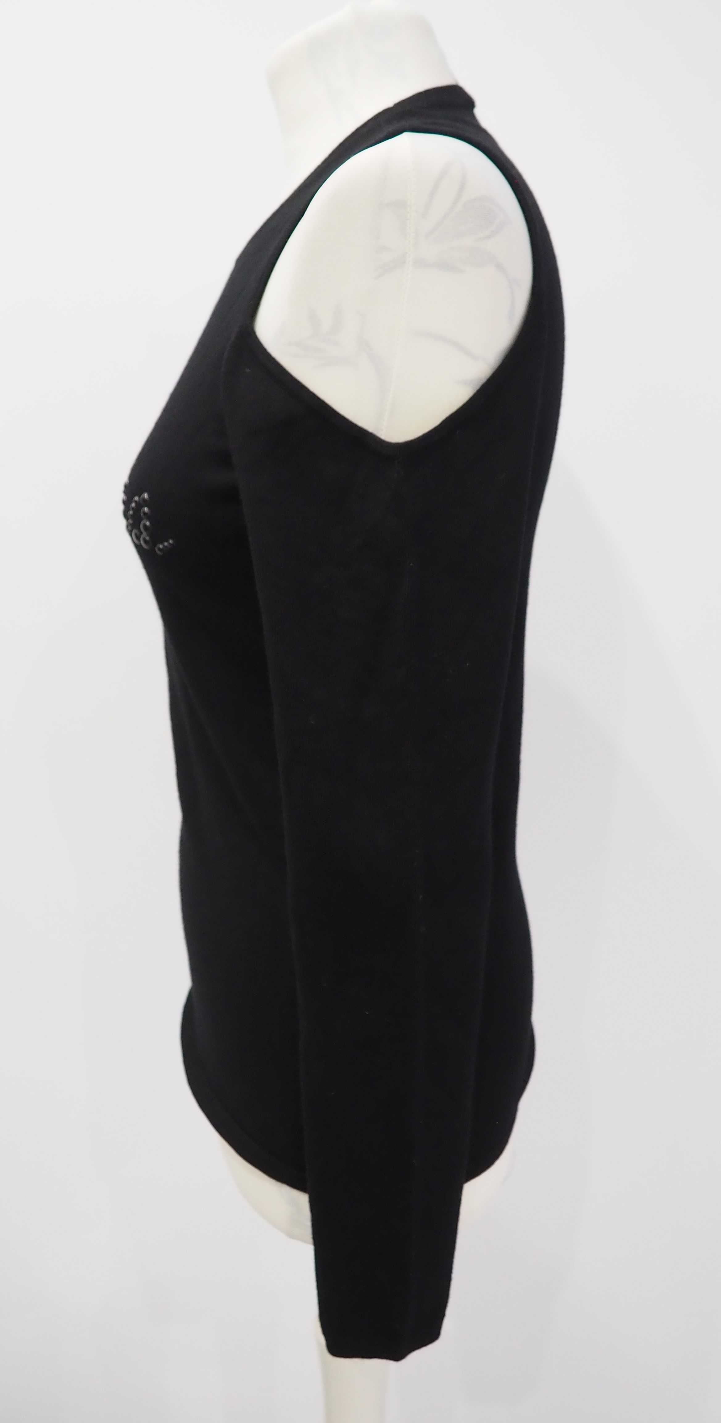 Sweter czarny damski Guess_rozmiar M