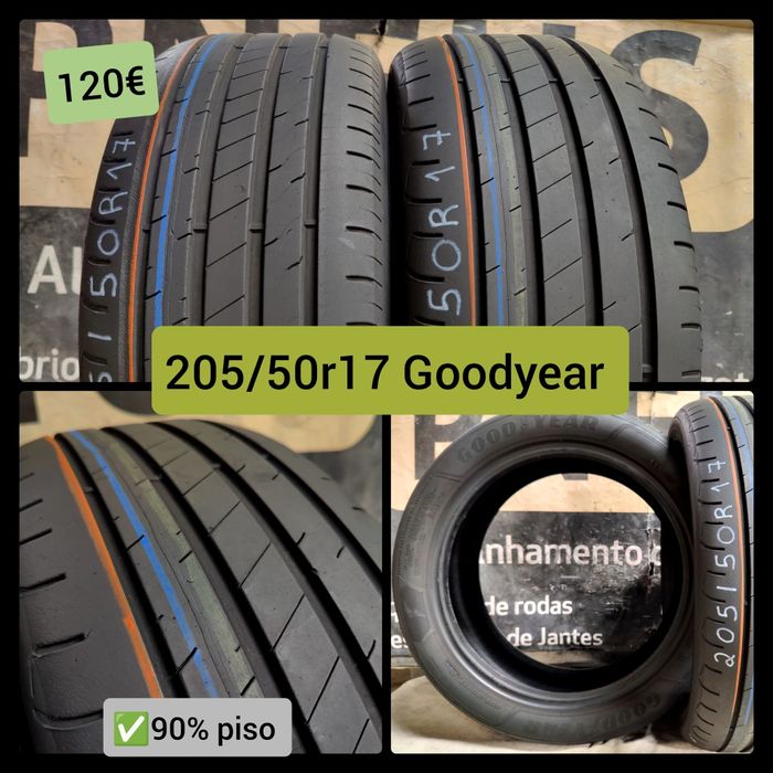 Pneus semi novos  205/45r17 205/50r17