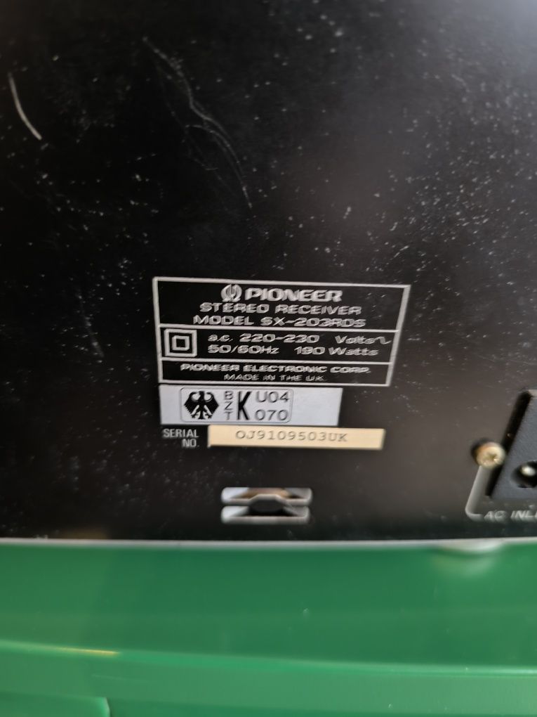 Amplituner pioneer sx-203RDS