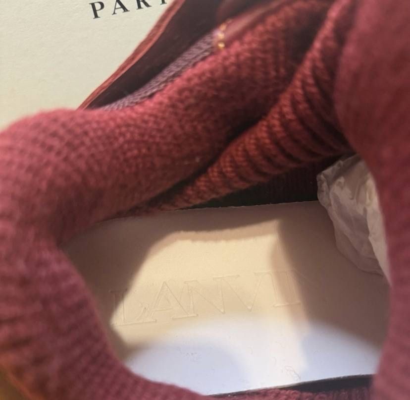 Кросівки lanvin curb