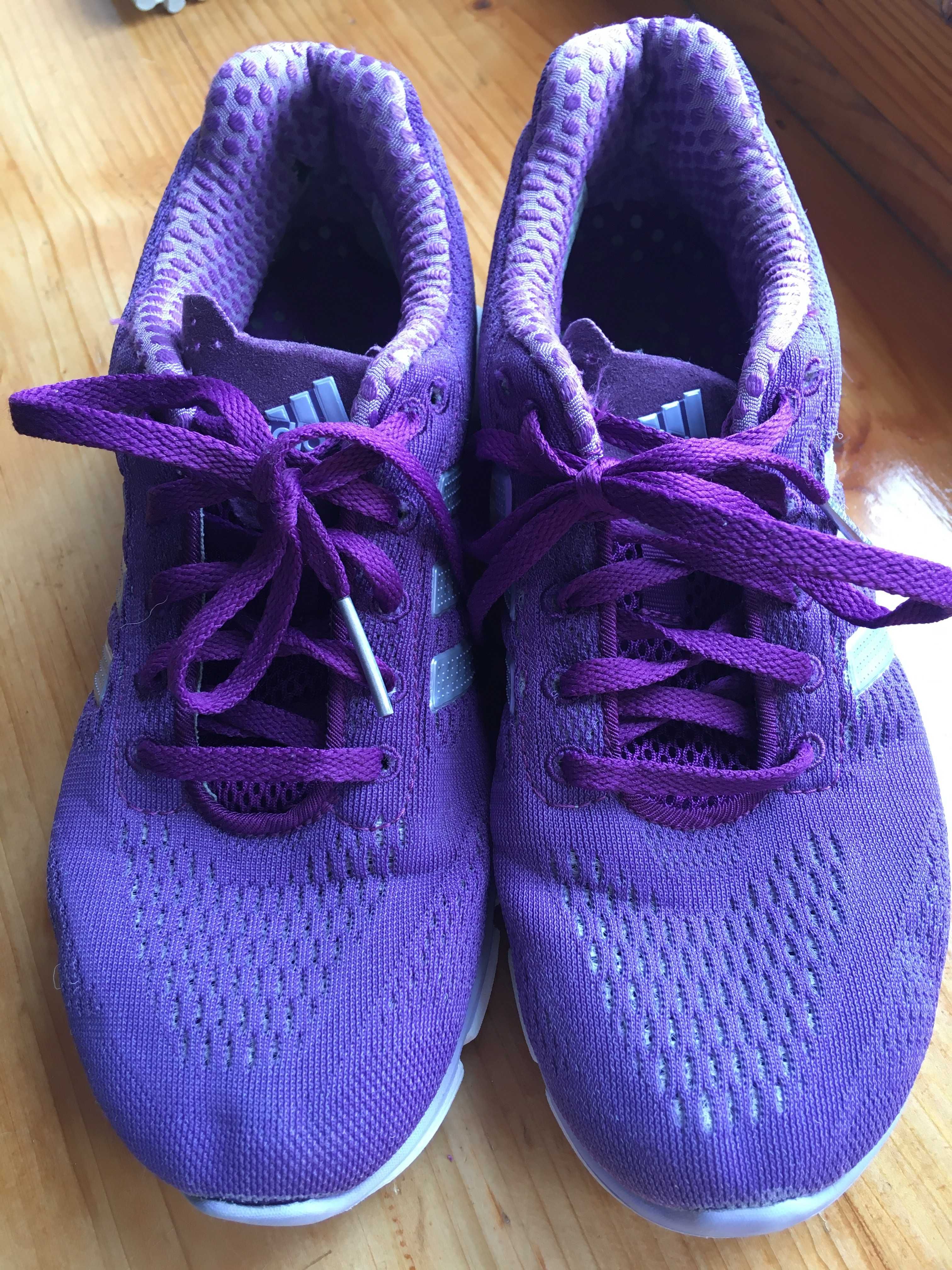 Кроссовки женские Adidas Climacool (ADIPRENE +), цвет фиолетовый, р 37