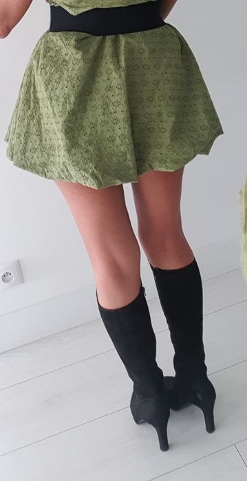 Kozaki zamszowe szpilka wygodne