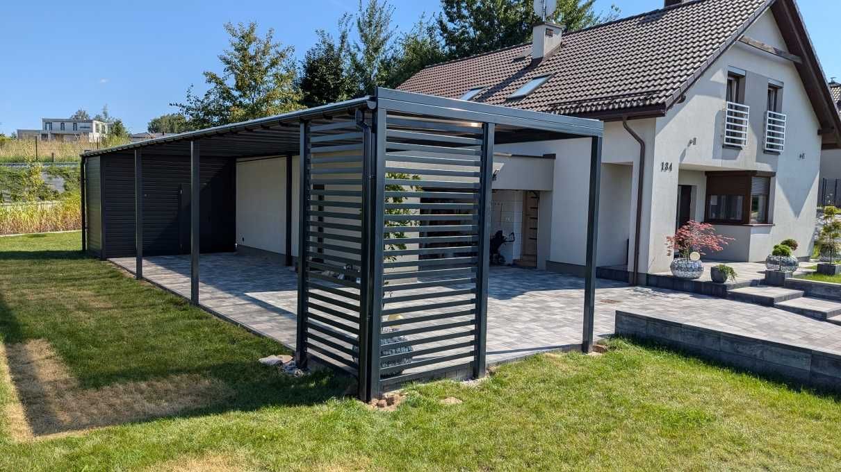 Ruchome lamele zadaszenia pergole wiaty garaże wiatrołapy