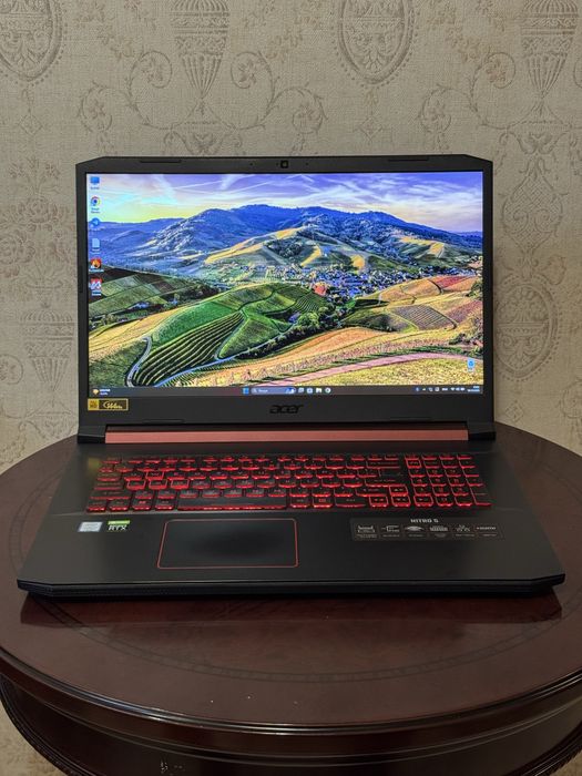 Большой игоровой ноутбук IPS Acer Nitro 5 RTX2060 6GB