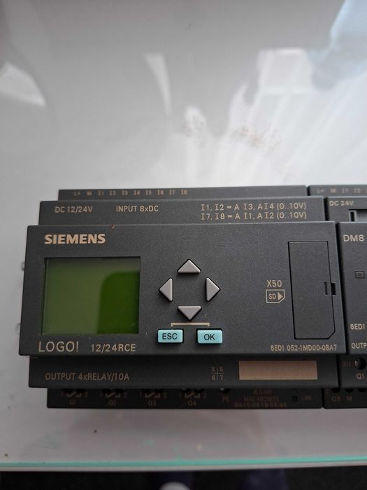 SIEMENS LOGO! 12/24 RCE zestaw