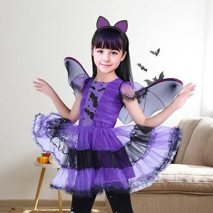 Halloween dziewczyna wampir przebranie na karnawał
