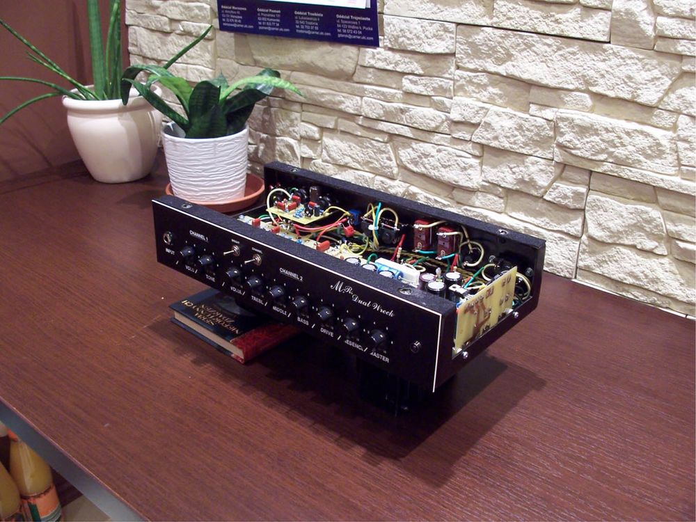 Trainwreck darius amp head wzmacniacz gitarowy (marchall fender orange