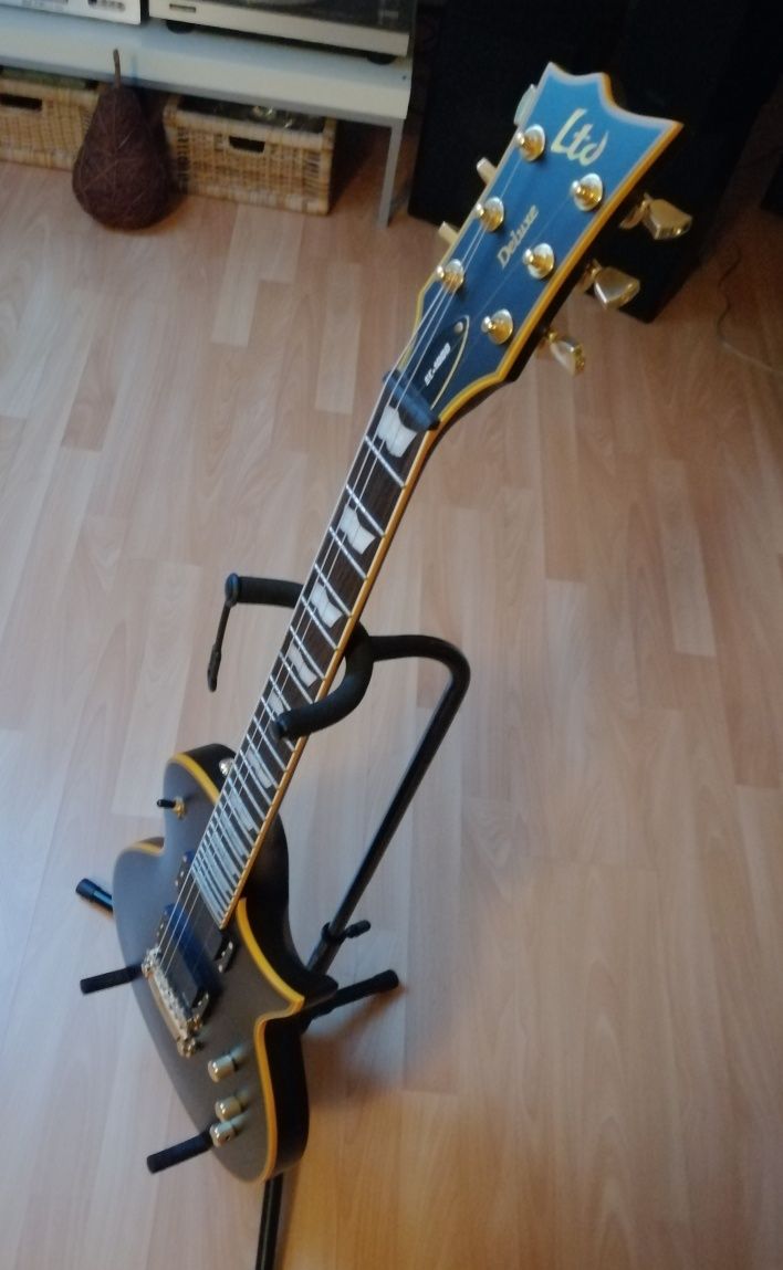 ESP LTD EC 1000 Deluxe uma pérola do rock & roll excelente estado