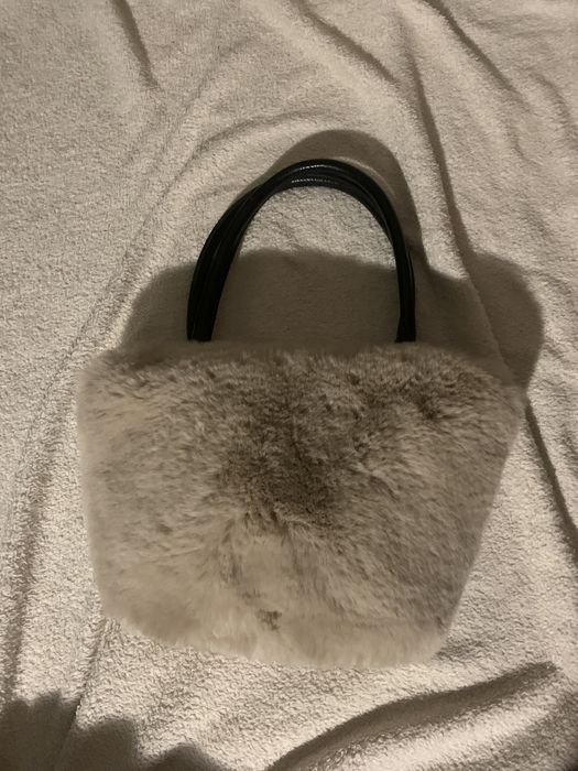Пушистая сумка