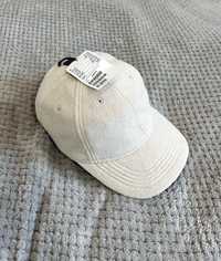 Nowa pluszowa czapka z daszkiem H&M beżowa korzuszek bejsbolówka misiu