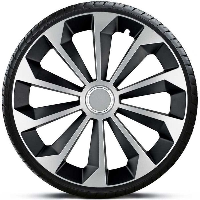 Kołpaki 14 15 16 CZARNE Opel Ford Fiat BMW Seat Honda Renault Peugeot