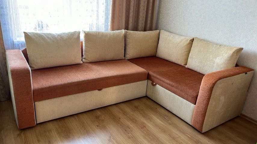 Диван кутовий, мякий