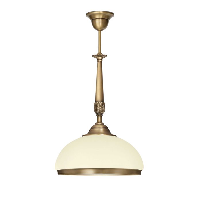 Piękna lampa sufitowa z mosiądzu