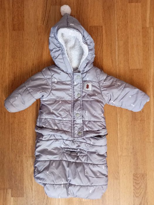 2w1 Śpiworek, kurtka zimowa 5.10.15. rozmiar 56.