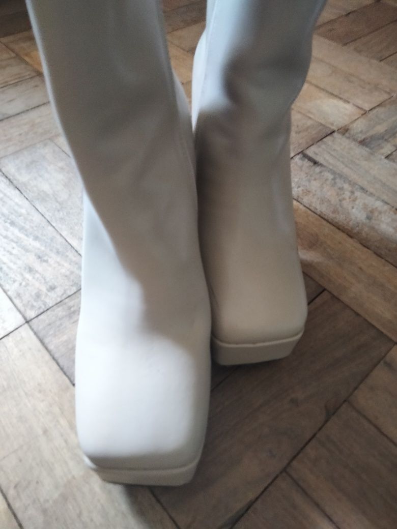 Botas Beges da Seaside