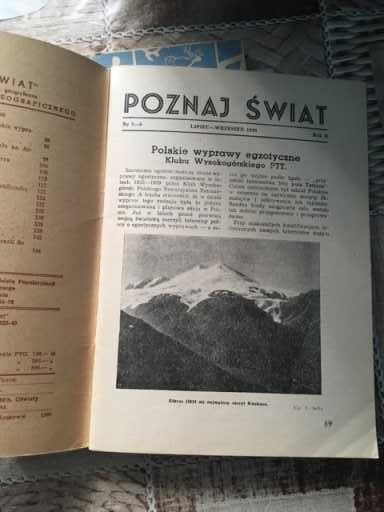 POZNAJ ŚWIAT 1948-50/5szt.