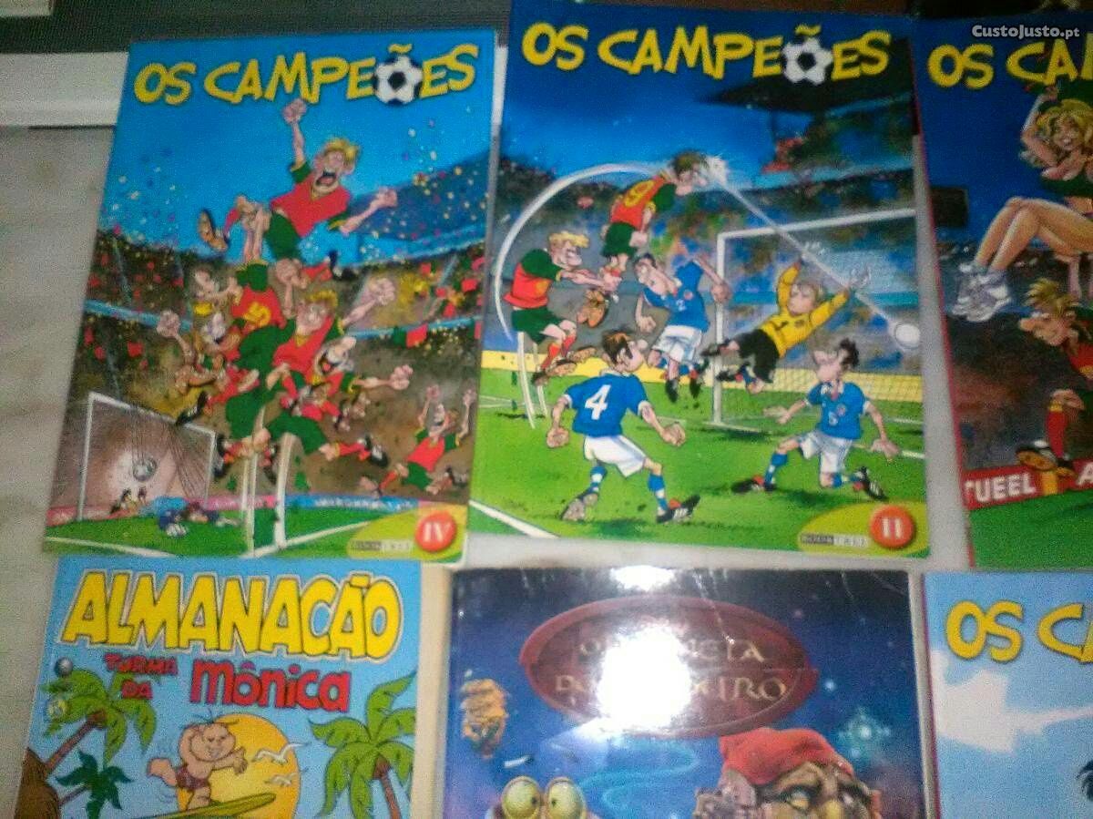 Conjunto de 5 Revistas/Livros Infantis de Humor