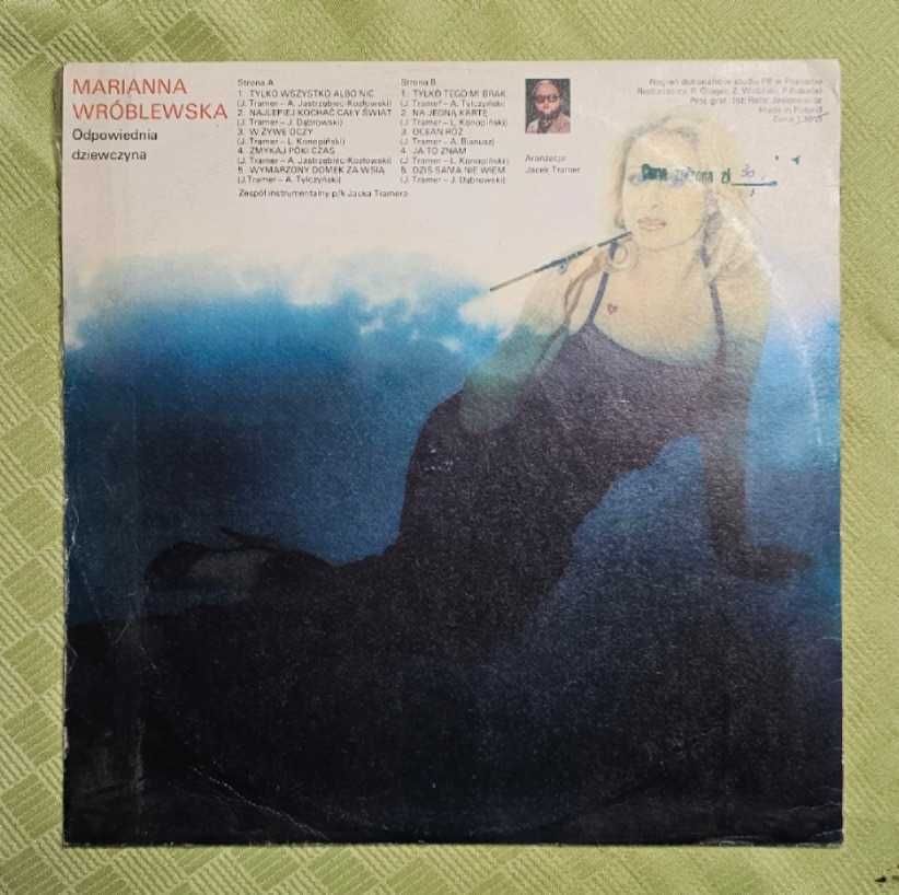 Płyta winylowa (winyl): Marianna Wróblewska - Odpowiednia dziewczyna
