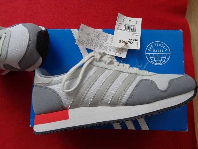 Buty Sportowe Adidas Unisex rozm. 38  Szare Nowe z Metką