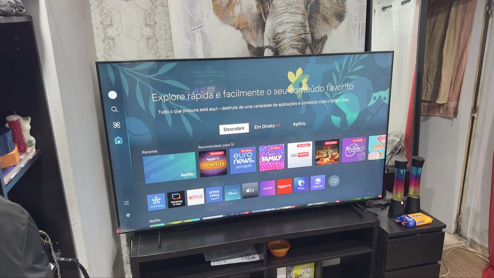 Tv 75 polegada sa sansung