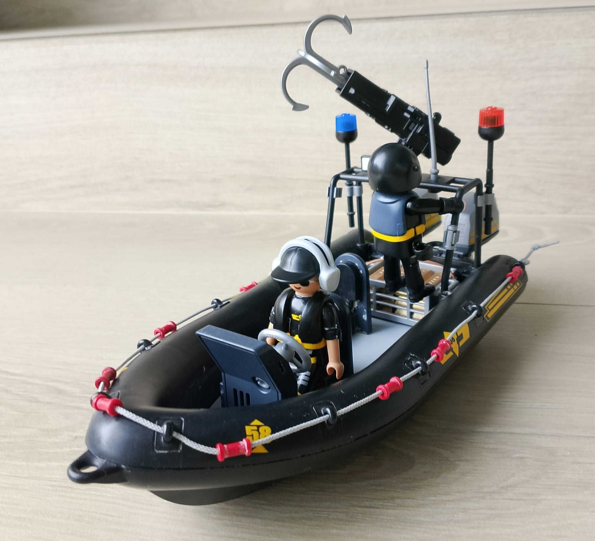 Playmobil 9362 Ponton Jednostki specjalnej z napędem !!!