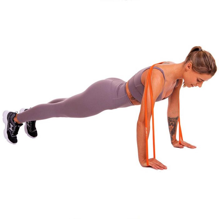 Гума петля для підтягув/тренув стрічка силова Zelart POWER BAND 7-16кг