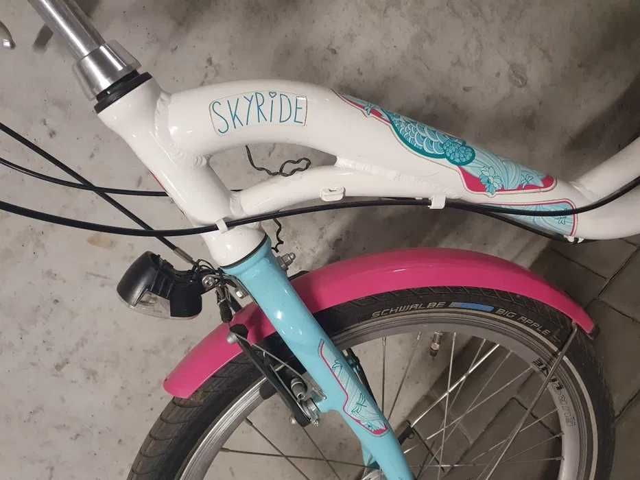 Rower dziecięcy Puky Skyride 24' z przerzutki aluminiowy ALU