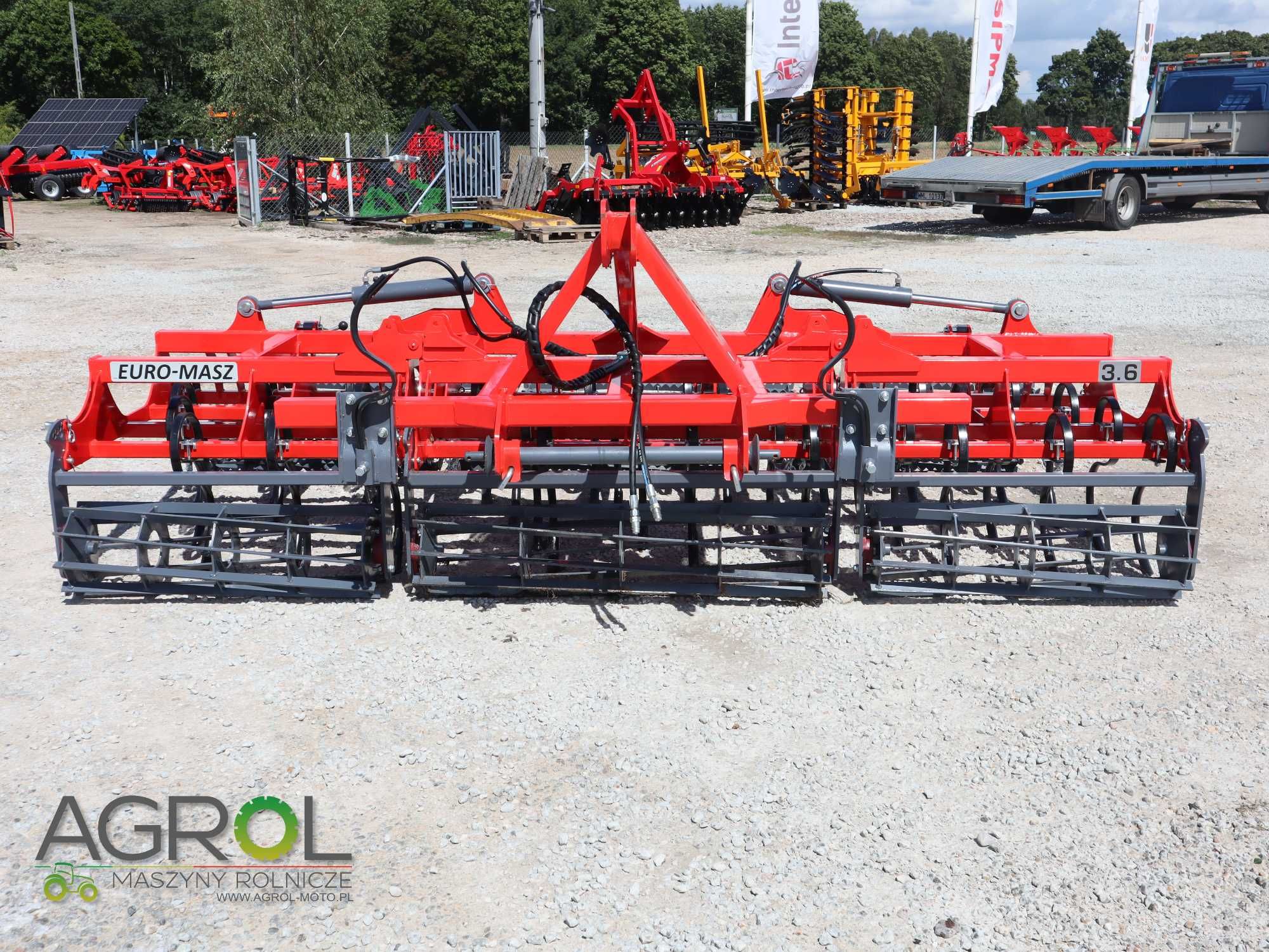 Agregat Uprawowy Przedsiewny 3m 4.2 5.6m EURO MASZ AGRO FACTORY POL GR