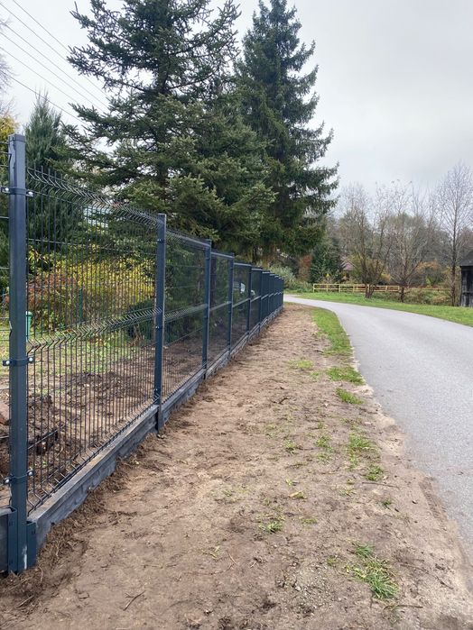 Montaż ogrodzeń panelowych oraz siatki ogrodzeniowej